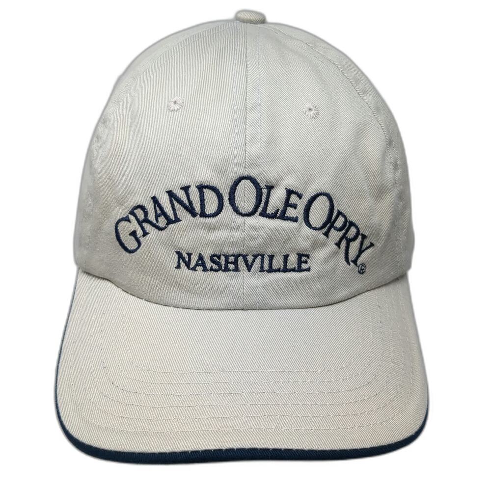 Crossroads Designs Baseball Cap Beige Blue One Size Grand Ole Opry Nashville Hat